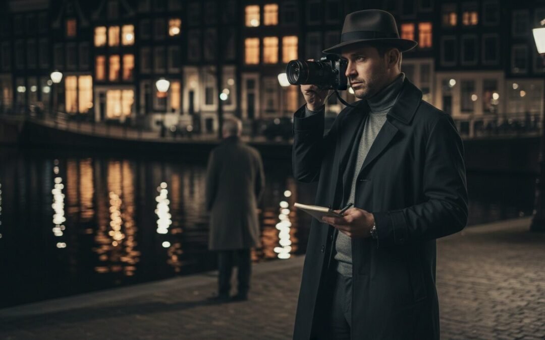 Investigatore a Amsterdam per controllare lo stile di vita dell’ex coniuge