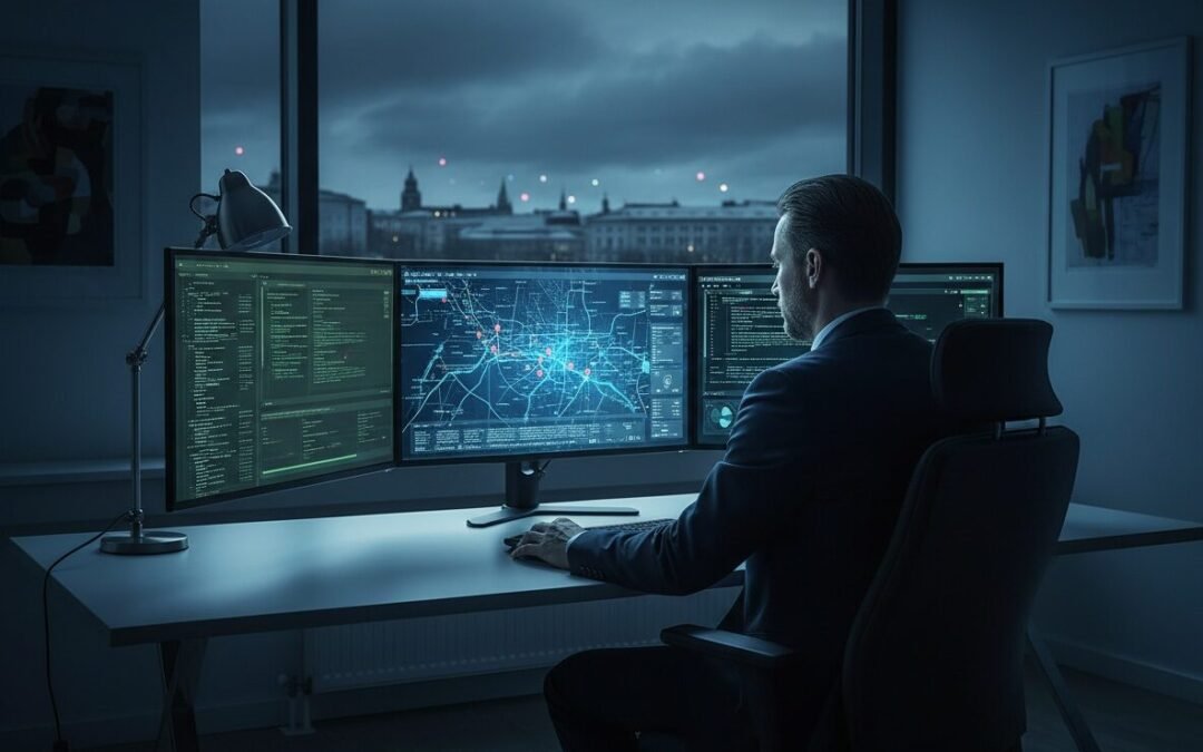 Investigatore a Helsinki per scoprire attività sospette online